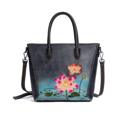 Retro Women's First-Layer Cowhide Handbag