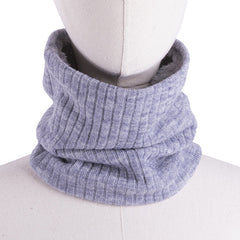 Hooded Knitted Scarf For Men And Women To Keep Warm And All-match Woolen Scarf