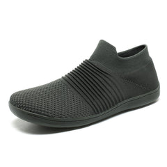 Flyknit Wide-toe Slip-on Sock Shoes Lightweight Comfortable And Durable For Men