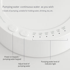 Distributeur d'eau de bureau électrique, distributeur automatique de bouteilles d'eau rechargeable, distributeur d'eau en gallons