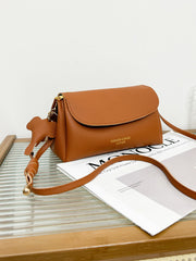 Soft-shoulder Versatile Fashionable Solid-color Casual Single-shoulder Bag