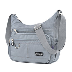 Nylon Womens Water-resistant Crossbody Bag