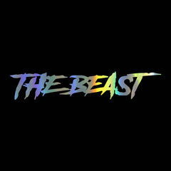 Foreign Trade Automobile English Beast Personality Creative Fashion Cool English Body Glass Decorative Sticker