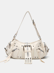 Motorcycle Punk Rivet Retro Womens Crossbody Bag