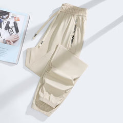 Quick-Drying Lightweight Loose-Fitting Anti-Mosquito Cool-Feel Casual Trousers