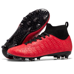 Chaussures d'entraînement montantes pour hommes de football