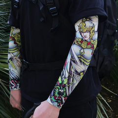 Men's Tattoo UV Protection Outdoor Sun Protection Ice Sleeve