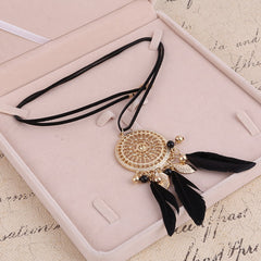 Vintage sweater necklace wholesale long sweater chain