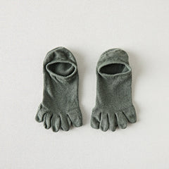 Men's Cotton Deodorant And Sweat-absorbing Breathable Five Toe Socks