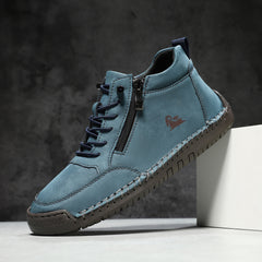 Hand-stitched Womens Shoes Soft Sole Flat Casual