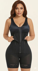 Overbust Fajas Colombianas Shapewear For Women Tummy Control Body Shaper Girdles Post Surgery Compression Garment