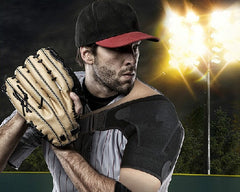 Atmungsaktive und kühlende Sport-Schulterprotektoren mit Druckpolster, geeignet für Damen und Herren, verstellbare Schulterprotektoren für die linke und rechte Schulter.