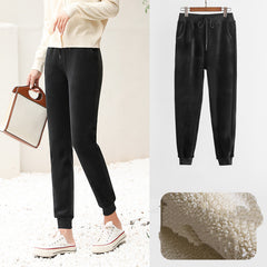 Super Soft Thickened Sweater Plush Sweatpants