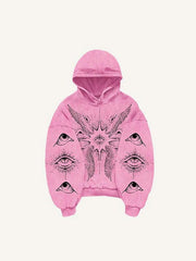 Fashion Casual Printed Polyester Sweater