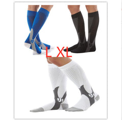 Chaussettes de compression pour hommes et femmes, coupe athlétique graduée idéale pour la course à pied, les voyages en avion, les chaussettes de récupération et de circulation d'endurance