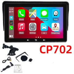 7" kabellose CarPlay-Display-Schnittstelle mit Saugnapf für Zigarettenanzünder, universell