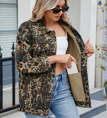 Retro Loose Denim Jacket Women