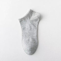 7A-Level Antibacterial Socks Mens Low-Rise Invisible Socks Summer