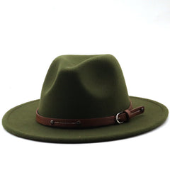 Fashion Casual Black Soft Woolen Hat