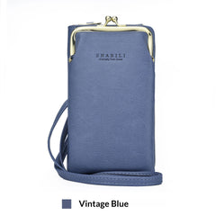 Large-capacity Crossbody Shoulder Bag With Zippered Storage