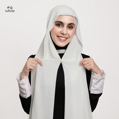 Solid-color High-quality Silky-soft Thick Chiffon With Built-in Magnets