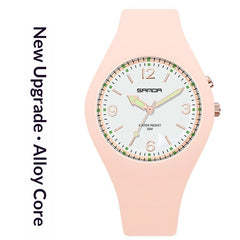 Sleek Sporty Luminous And Waterproof Womens Watch