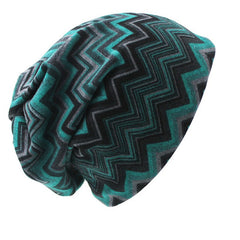 Fashion Striped Ladies Wool Hat