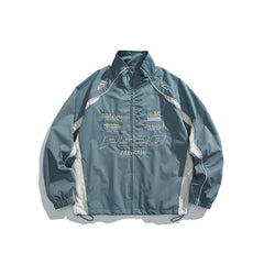 Retro-style Casual Stand-up Collar Jacket For Men