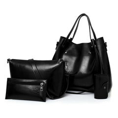 Womens New Retro Four-Piece Set Of Mother-and-Child Bags