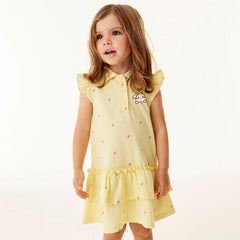 Children's Dress Sleeveless Lapel Children's Polo Skirt