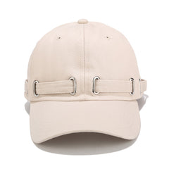 Fashion Simple Long Strap Cotton Baseball Hat