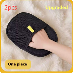 Pet Hair Remover Mitt Pet Hair Remover Gloves Deshedding Brush Glove For Dog Cat Rabbit With Long Short Curly Hair