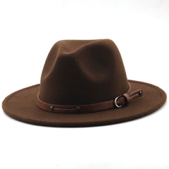 Fashion Casual Black Soft Woolen Hat
