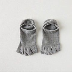 Men's Cotton Deodorant And Sweat-absorbing Breathable Five Toe Socks