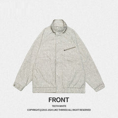 Urban Mechanical Style Jacket Men