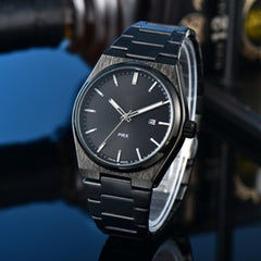 New Simple, Elegant, And Stylish Quartz Mens Watch With Steel Band