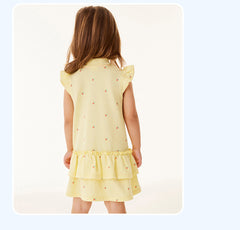 Children's Dress Sleeveless Lapel Children's Polo Skirt