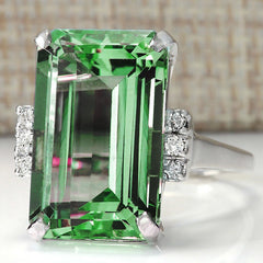 Stylish And Exquisite Citrine Engagement Ring For Women