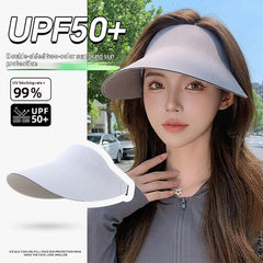 Women's Outdoor UV-Protective Double-Sided Seamless Sun Hat