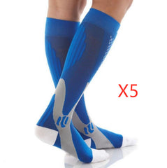 Chaussettes de compression pour hommes et femmes, coupe athlétique graduée idéale pour la course à pied, les voyages en avion, les chaussettes de récupération et de circulation d'endurance