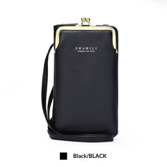 Large-capacity Crossbody Shoulder Bag With Zippered Storage