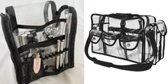 PCV Transparent Waterproof Portable Easy-to-Clean Cosmetic Bag