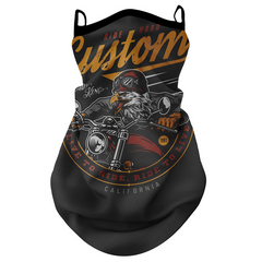 Motorcycle Riding Sun-protection Face Mask Ear-loop Headscarf