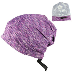 Mens Satin Double Layer Night Cap