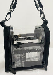 PCV Transparent Waterproof Portable Easy-to-Clean Cosmetic Bag