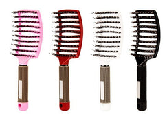 Hairbrush Anti Klit Brushy Haarborstel Women Detangler Hair Brush Bristle Nylon Scalp Massage Teaser Hair Brush Comb