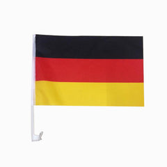 German Car Flag Made Of Polyester Wind-resistant Car Window Decoration