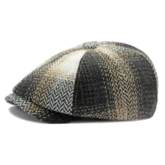 Women's Fashion Retro Plaid Beret