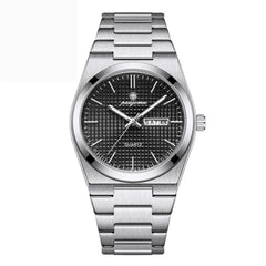 Luminous Quartz Waterproof Calendar Watch