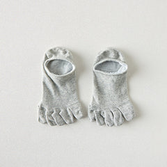 Men's Cotton Deodorant And Sweat-absorbing Breathable Five Toe Socks